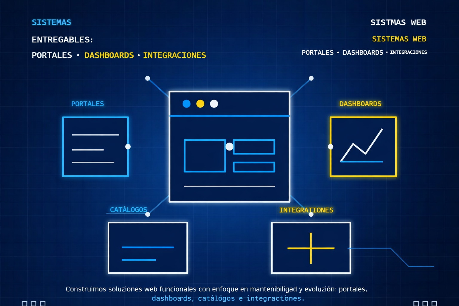 Visual de sistemas web y portales